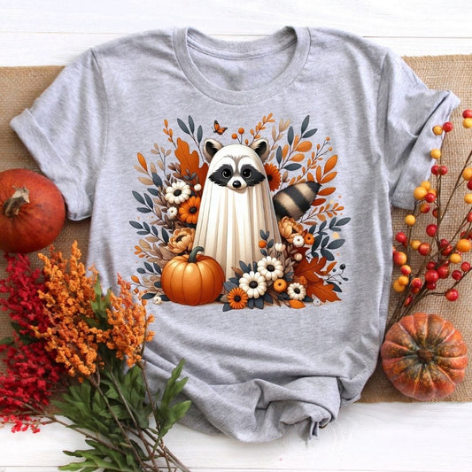 Autumn Raccoon Fall Shirt