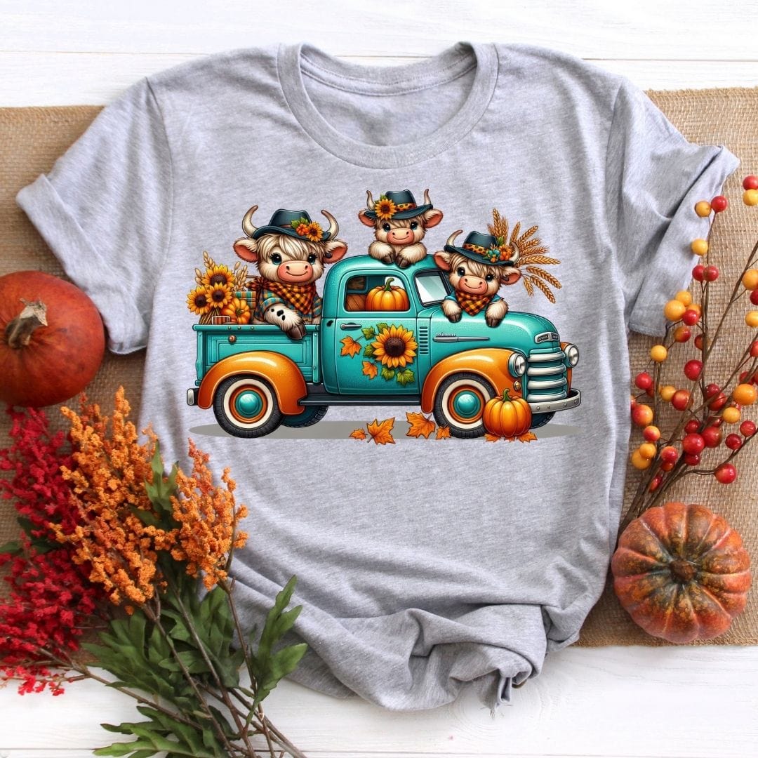 Autumn Cows Fall Shirt