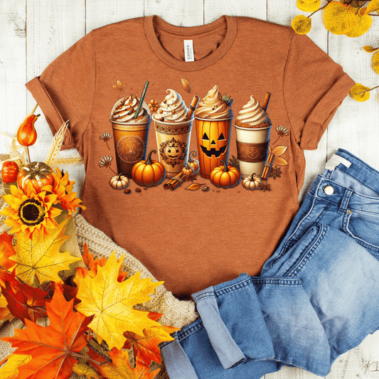 Pumpkin Coffee Fall Shirt