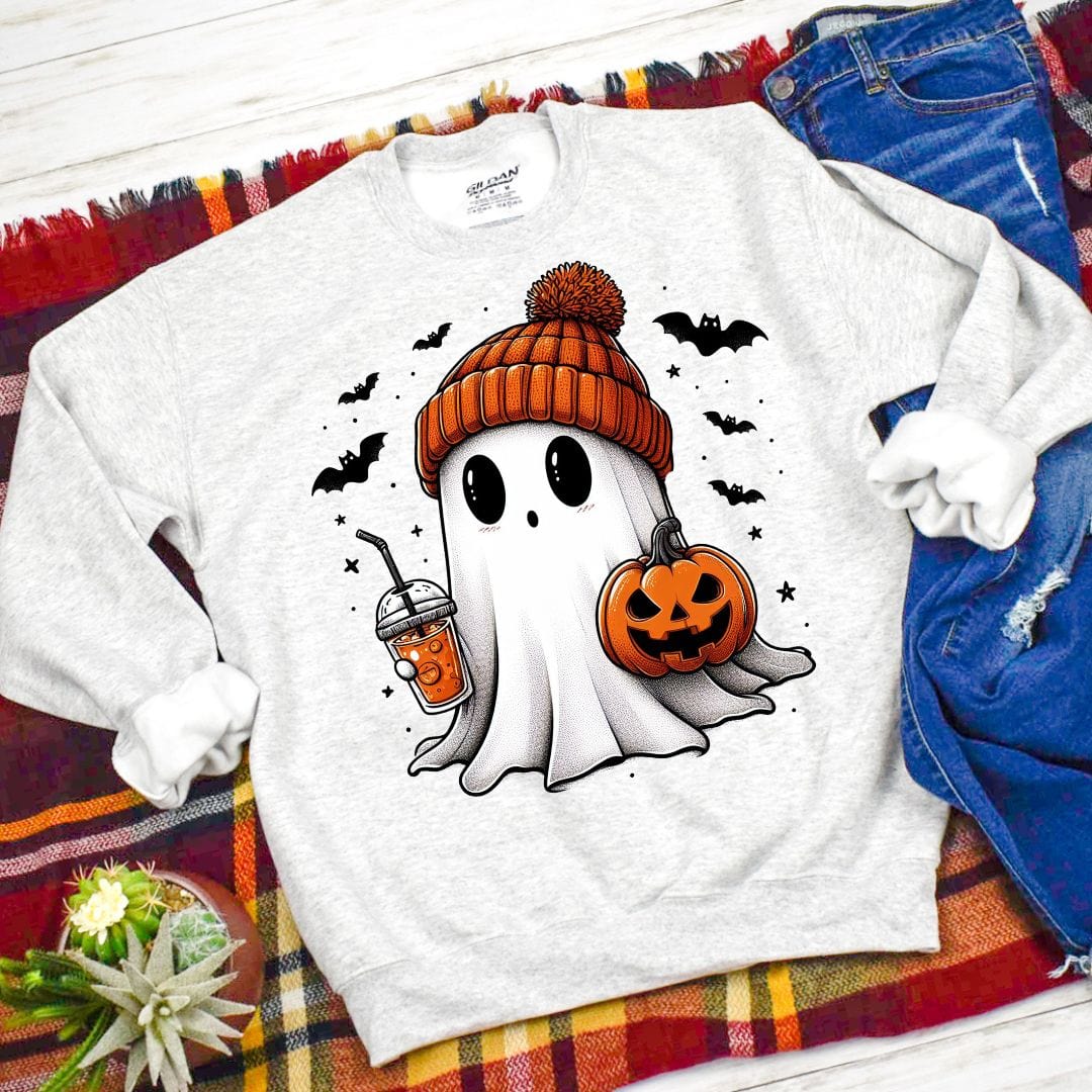 Ghost Pumpkins Fall Sweatshirt