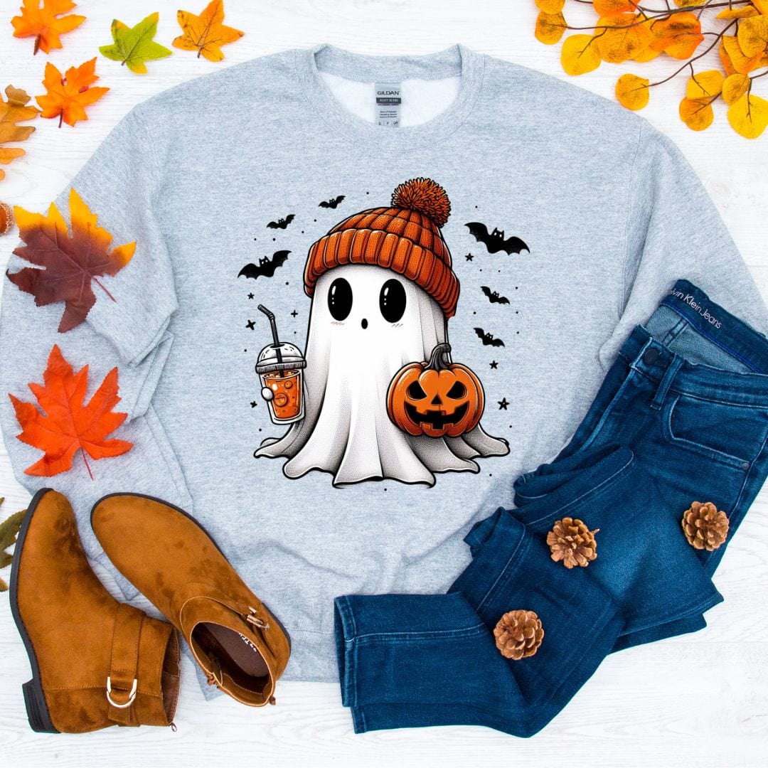 Ghost Pumpkins Fall Sweatshirt