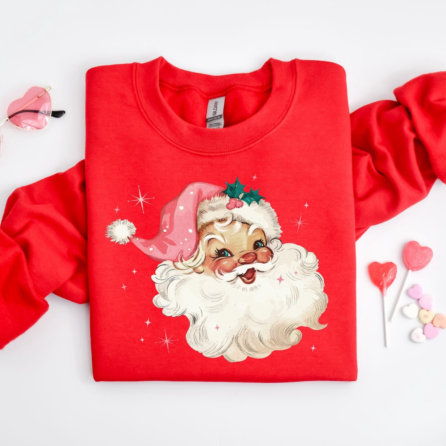 Vintage Santa Christmas Sweatshirt