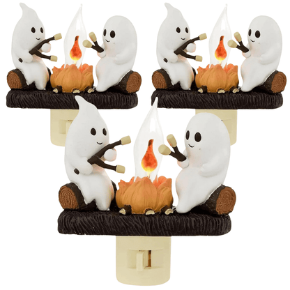 x3 Ghost Campfire Night Light