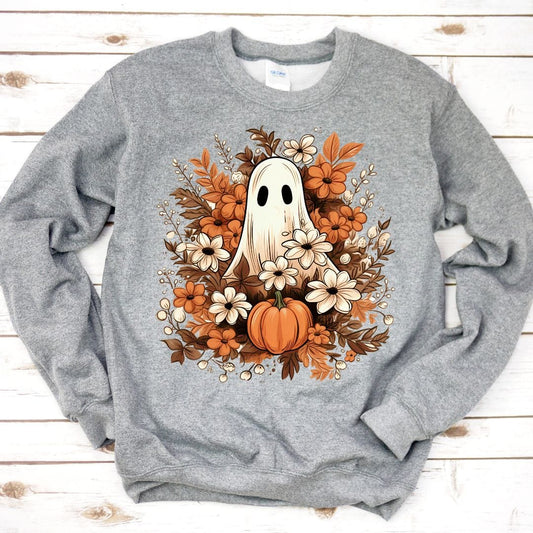 Ghost Pumpkins Fall Sweatshirt