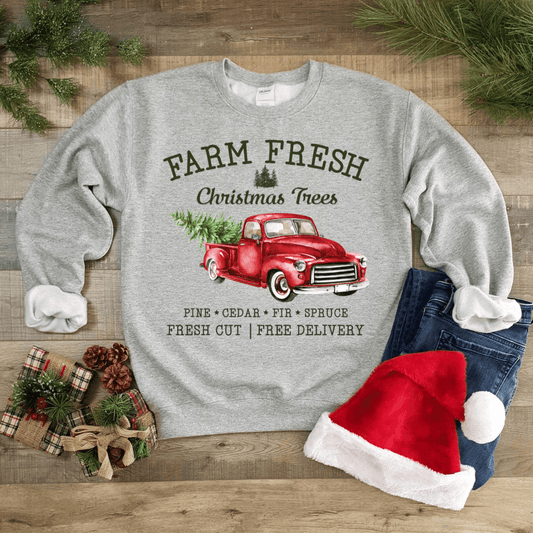 Christmas Trees Sweatshirt