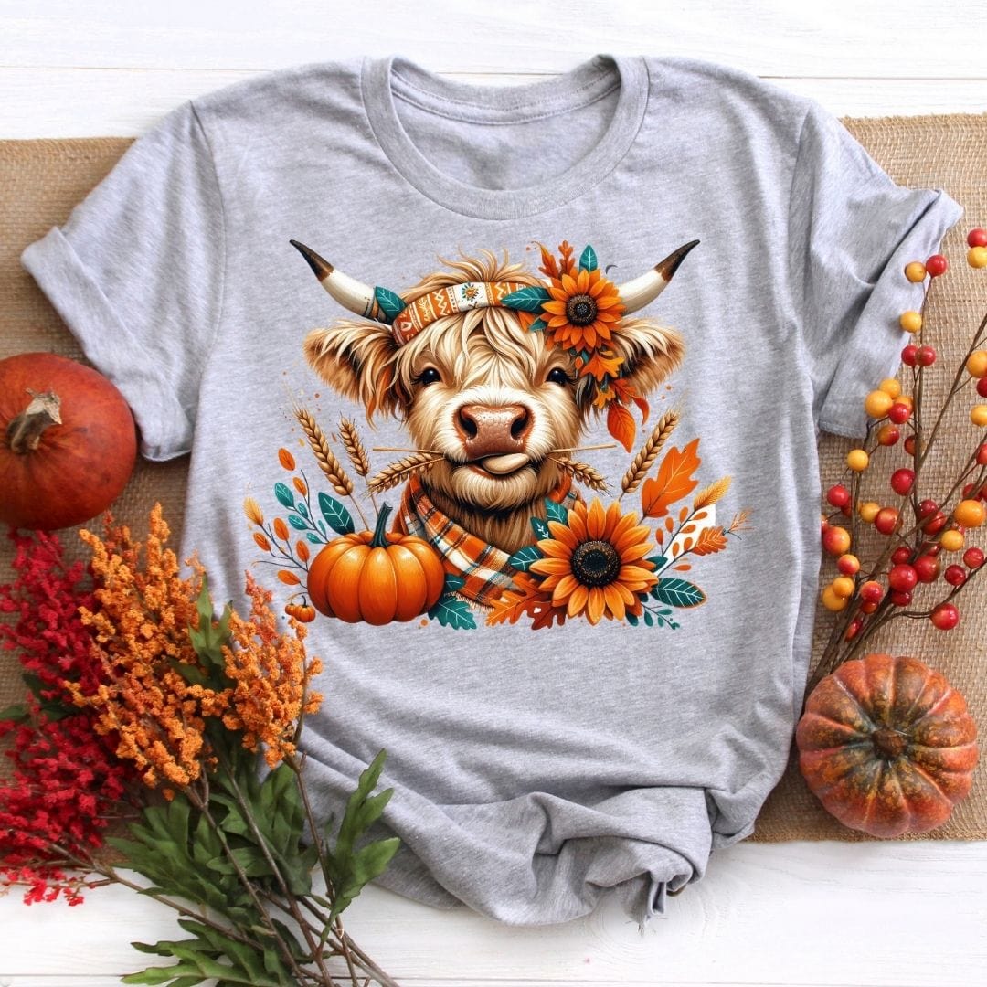 Autumn Cow Fall Shirt