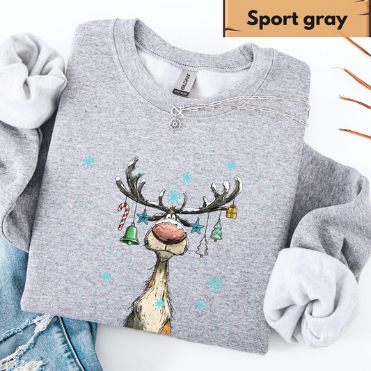 Reindeer Christmas Sweatshirt