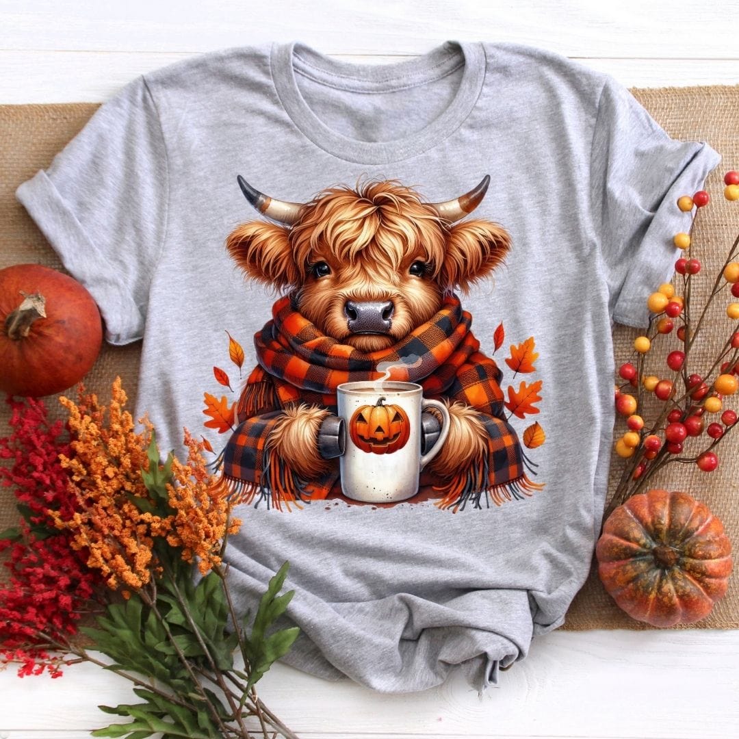 Autumn Cow Fall Shirt