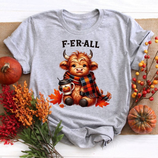 Autumn Cow Fall Shirt