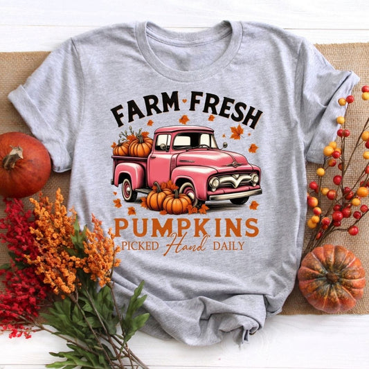 Farm Fresh Pumpkins Fall Shirt