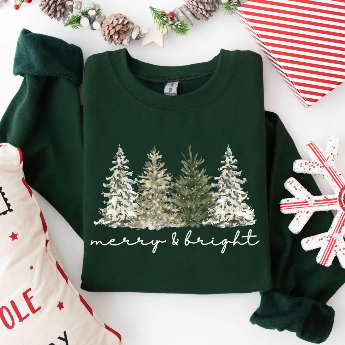 Merry Bright Christmas Sweatshirt