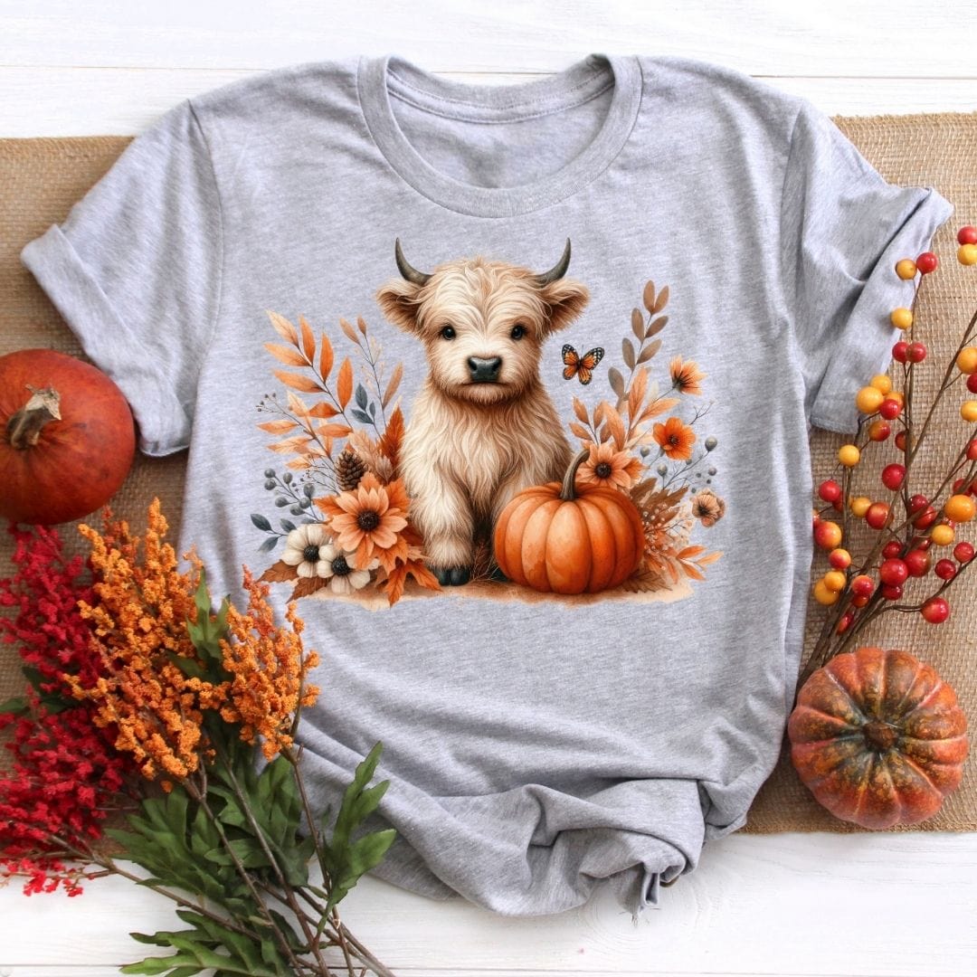 Autumn Cow Fall Shirt