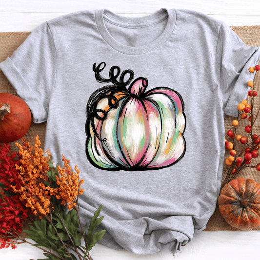 Watercolor Pumpkin Fall Shirt