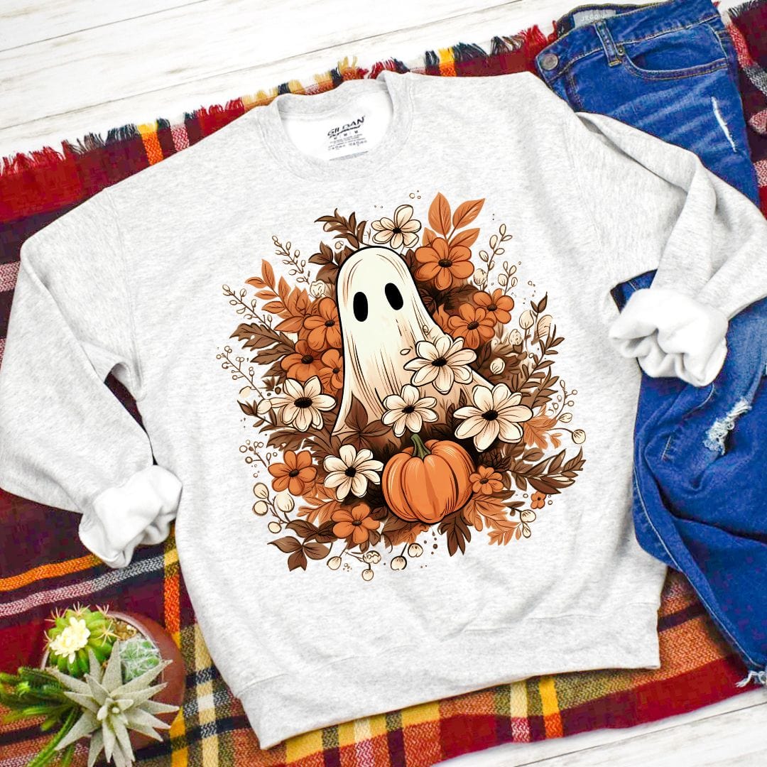 Ghost Pumpkins Fall Sweatshirt