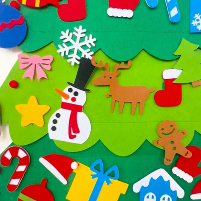 Jovial Merch™ Felt Christmas Tree
