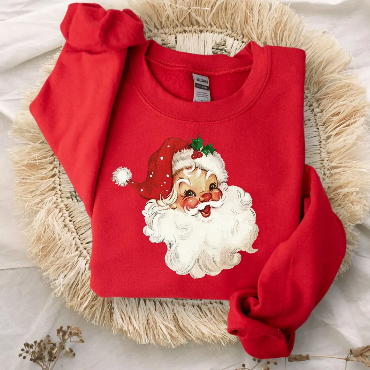 Vintage Santa Christmas Sweatshirt