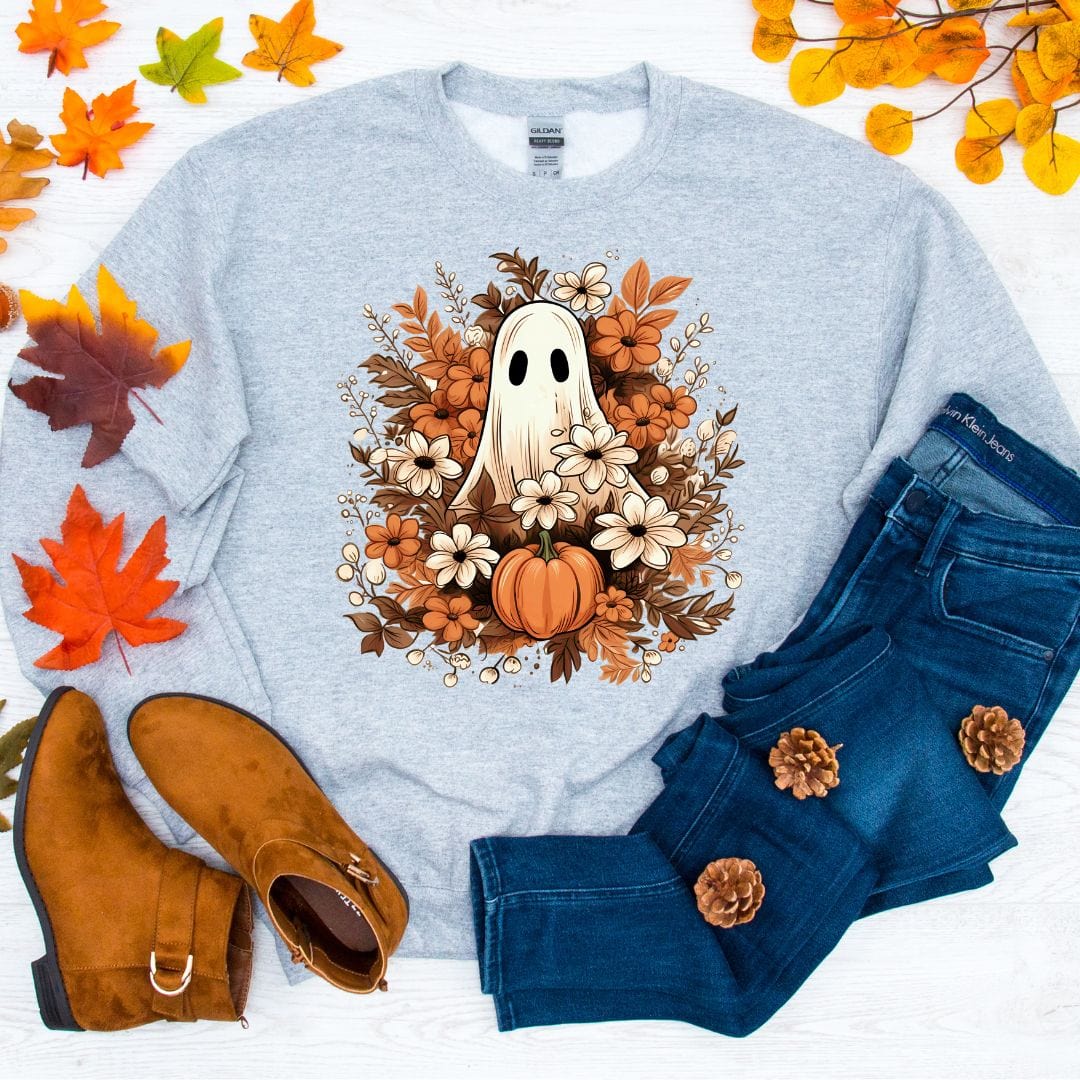 Ghost Pumpkins Fall Sweatshirt