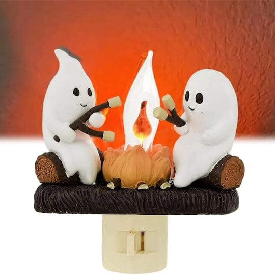 x2 Ghost Campfire Night Light