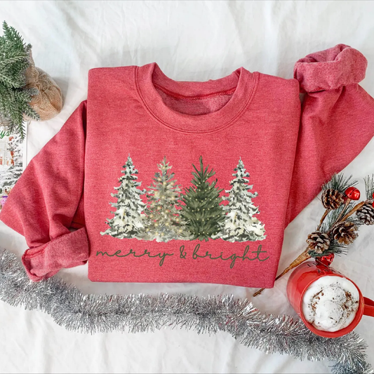 Merry Bright Christmas Sweatshirt