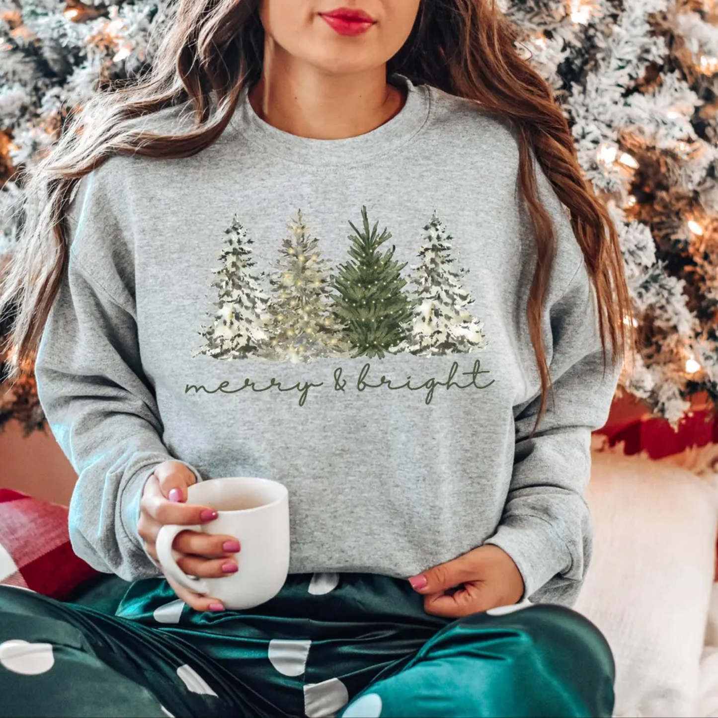 Merry Bright Christmas Sweatshirt