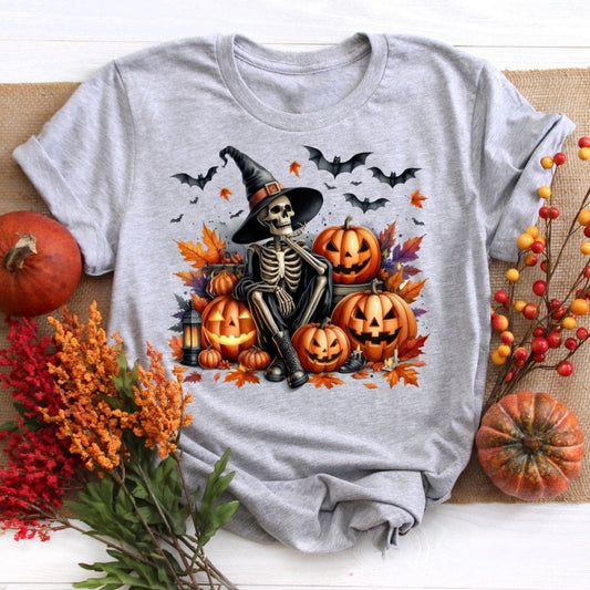 Autumn Skeleton Fall Shirt