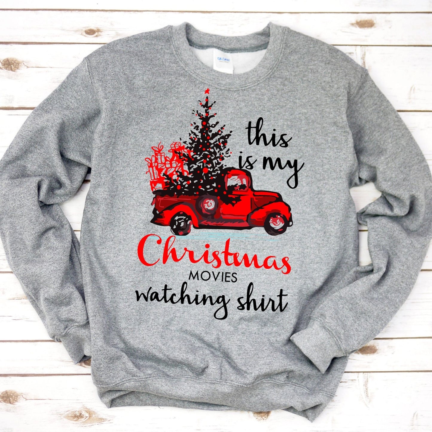 Christmas Movies Watching Sweatshirt