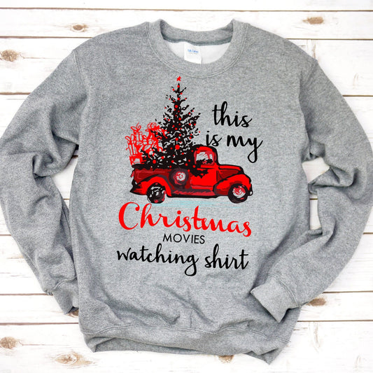 Christmas Movies Watching Sweatshirt