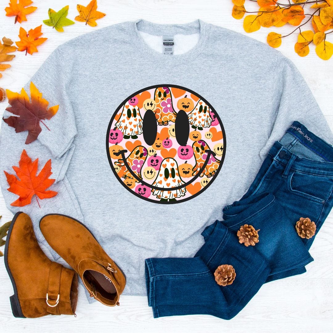 Smiley Face Fall Sweatshirt