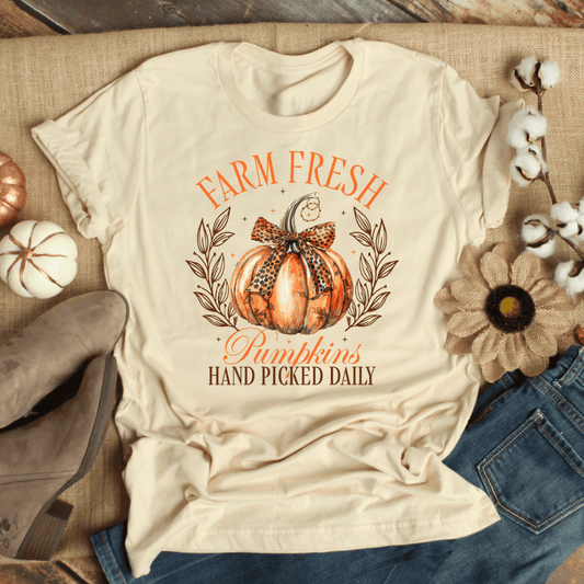 Farm Fresh Pumpkins Fall Shirt