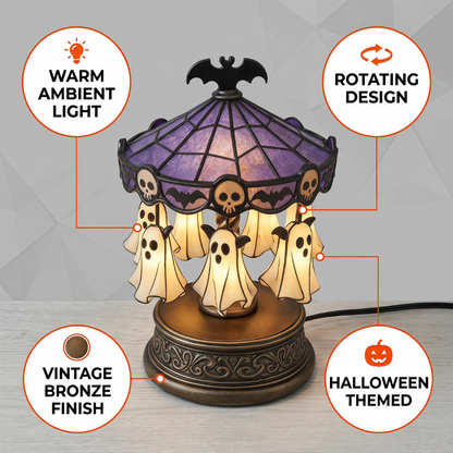👻🎠 Ghost Carousel Lights – Halloween Limited Edition