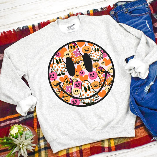 Smiley Face Fall Sweatshirt