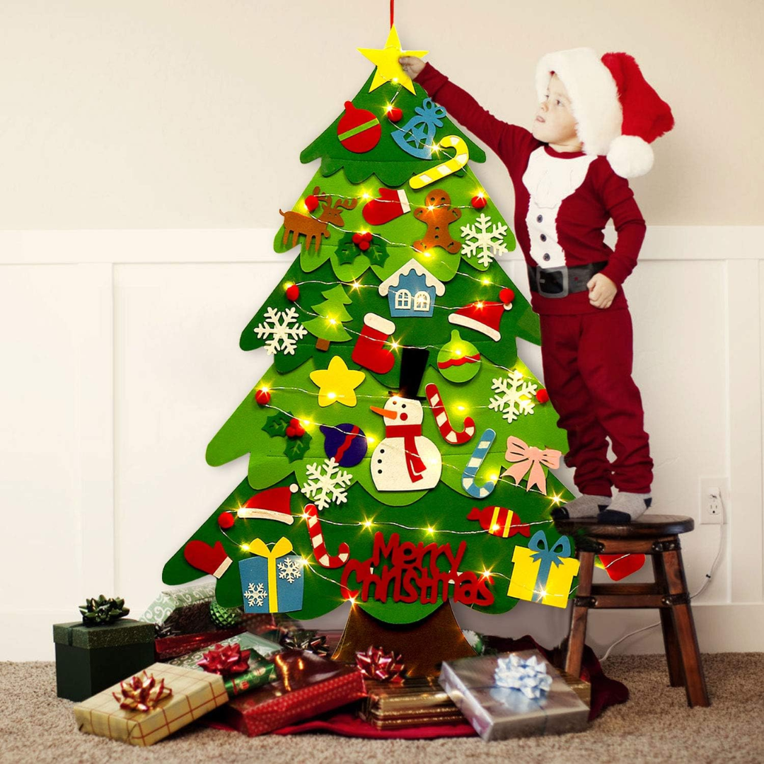 Jovial Merch™ Felt Christmas Tree