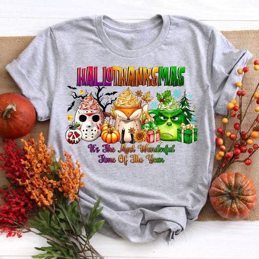 Hallothanksmas Holiday Shirt