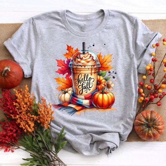 Hello Fall Autumn Shirt