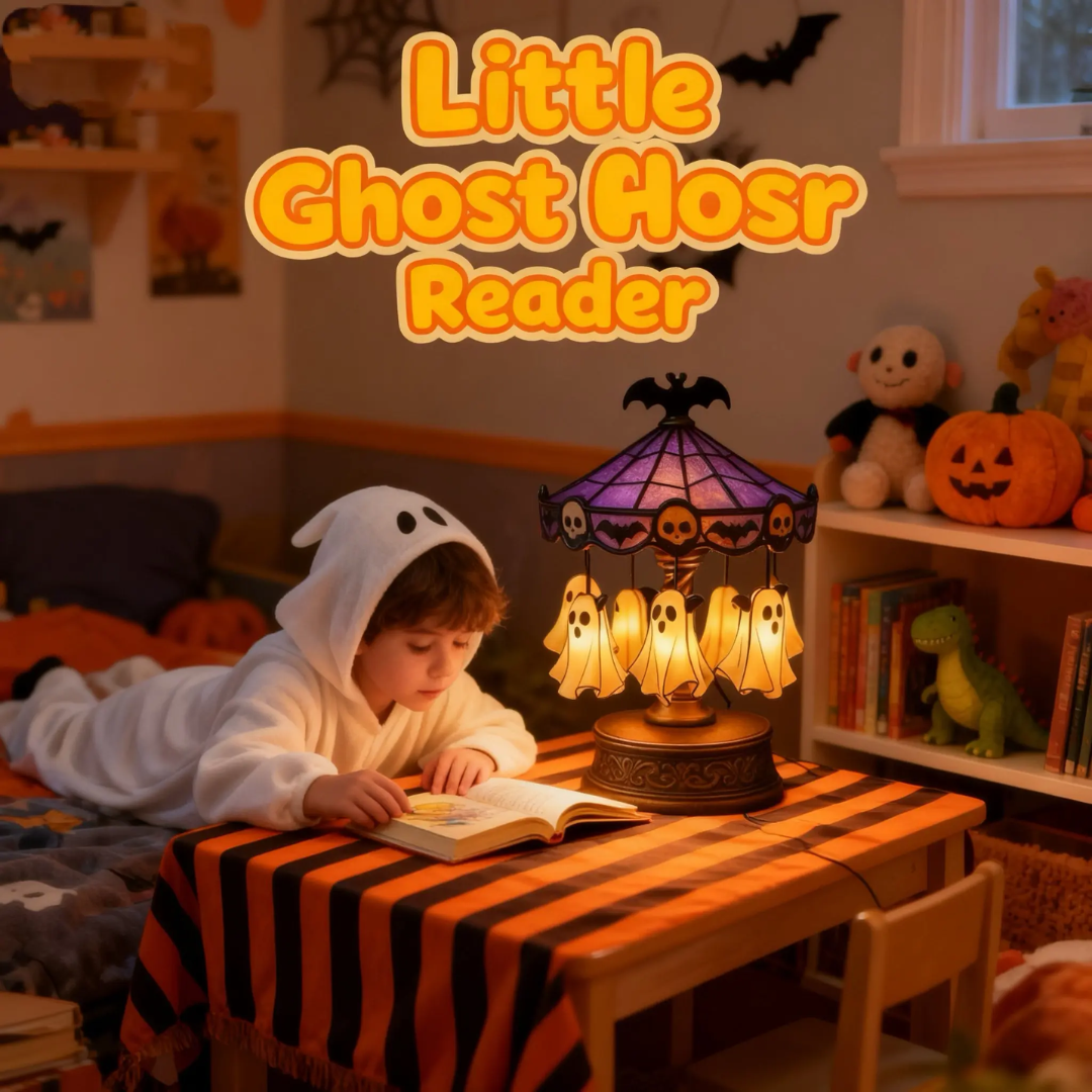👻🎠 Ghost Carousel Lights – Halloween Limited Edition