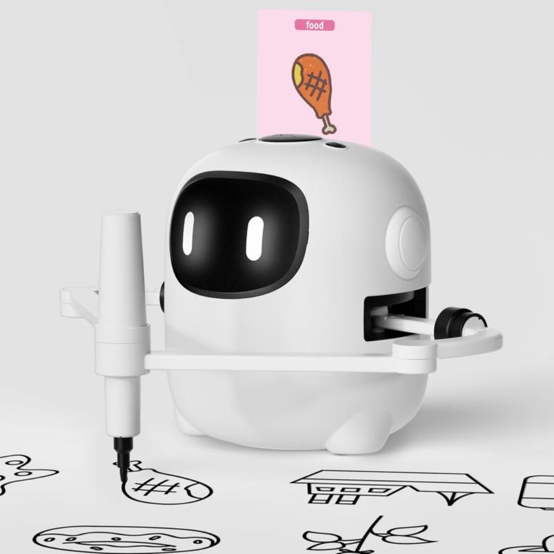🎨 Smart Drawing Robot™ – Montessori Educational Art Buddy for Kids