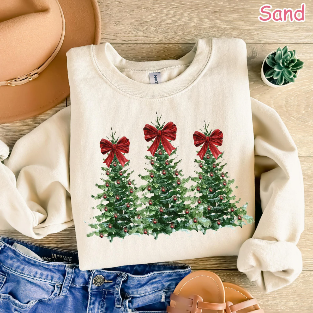 Christmas Trees Sweatshirt