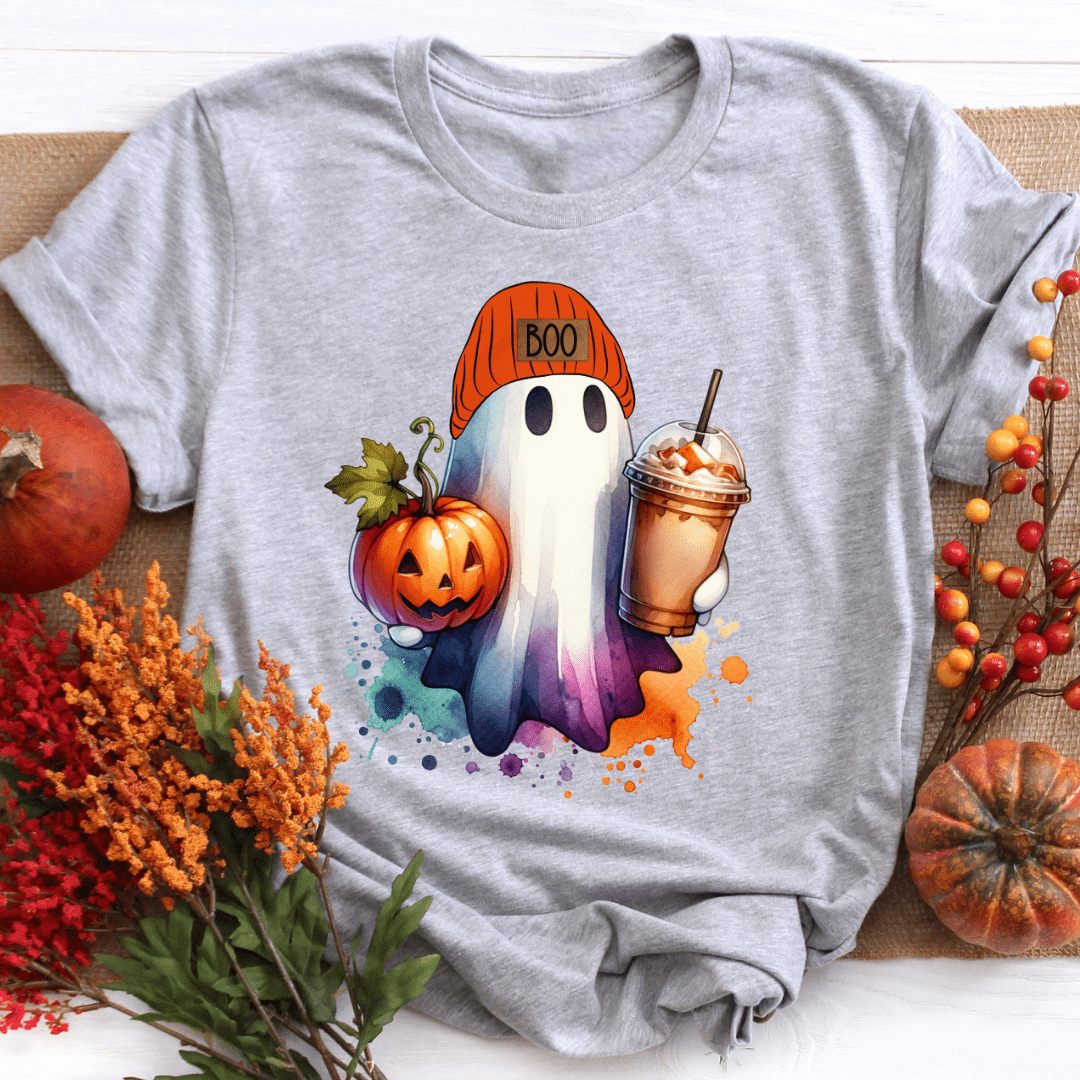 Graphic Ghost Fall Shirt