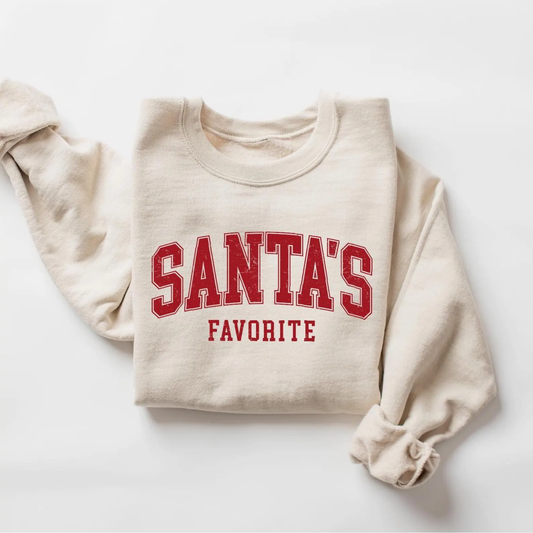 Santa's Favorite Christmas Sweatshirt