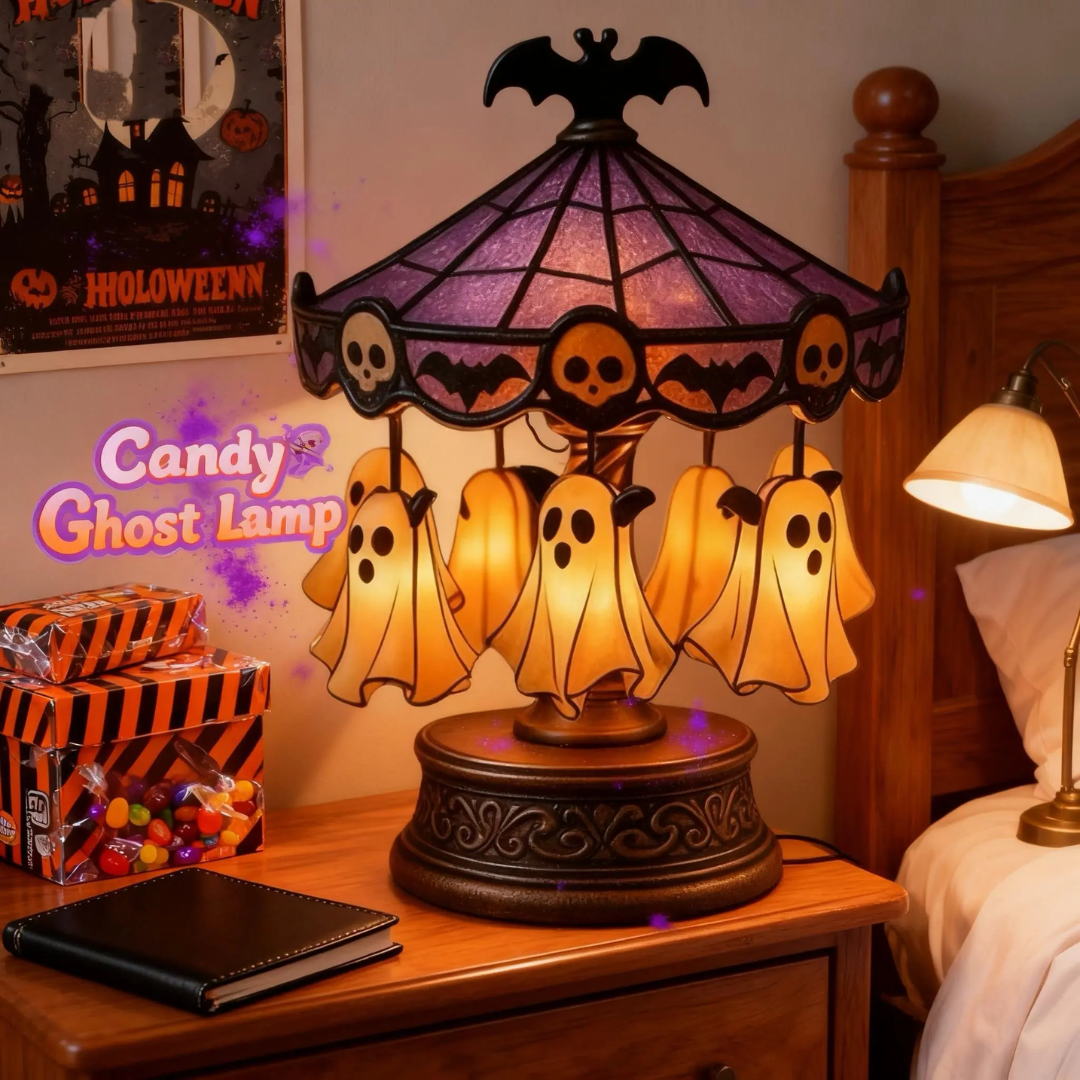 👻🎠 Ghost Carousel Lights – Halloween Limited Edition