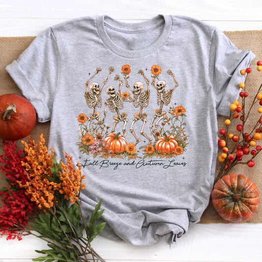 Fall Breeze Autumn Leaves Shirt