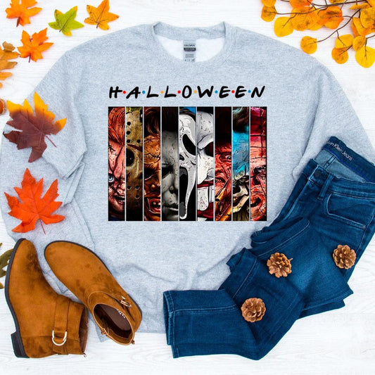 Halloween Horror Fall Sweatshirt